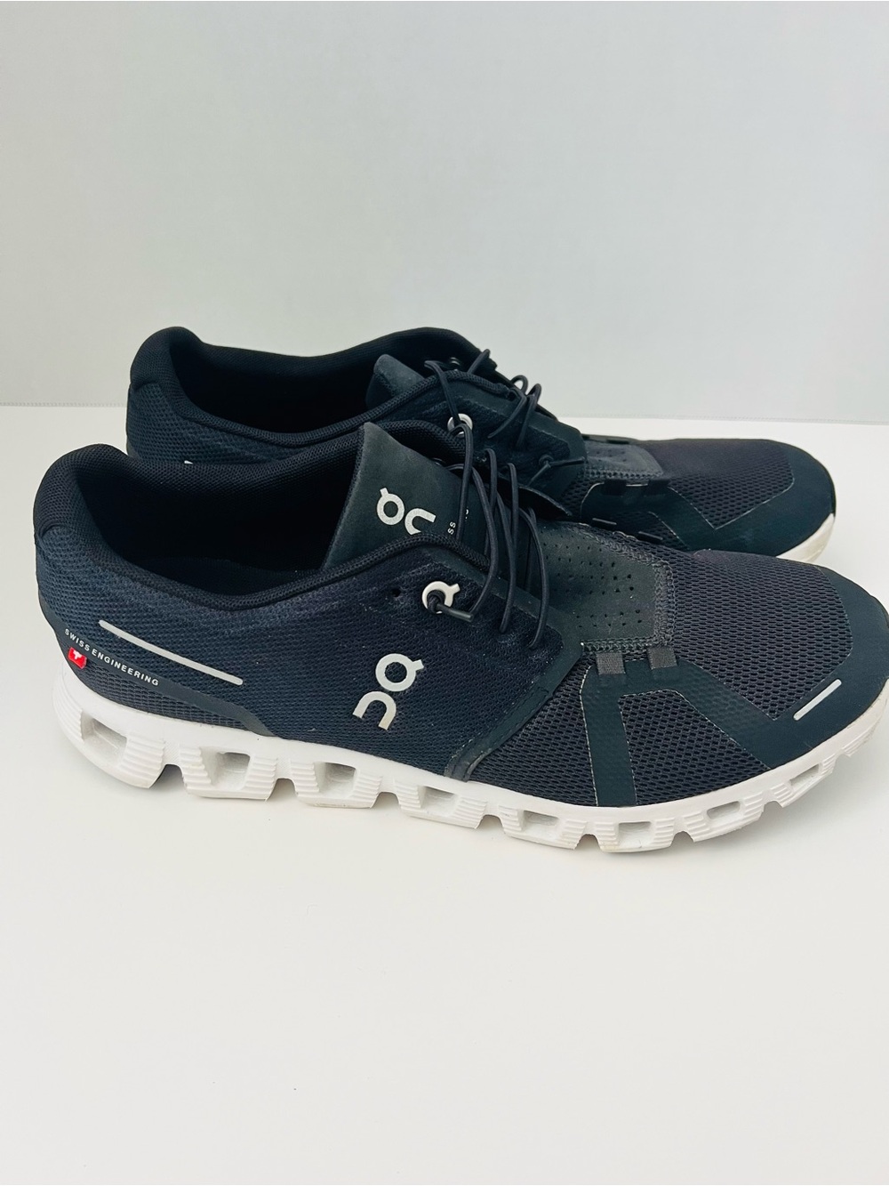 On Cloud 5 'Black White' Running Shoes - Men's 9